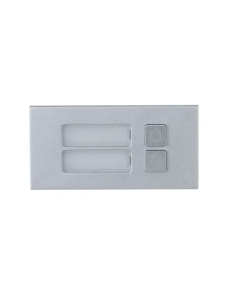 Dahua video doorbell module módulo de doble botón mecánico IP65 IK07 plata