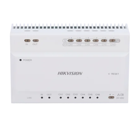 Hikvision two wire converter conversor para edificios 2 hilos a IP DS-KAD706Y
