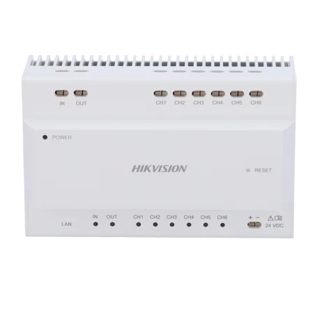 Hikvision two wire converter conversor para edificios 2 hilos IP