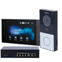Kit videoportero Linux superficie WiFi IP AK-KIT03-IP