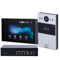 Kit videoportero Linux superficie IP control AK-KIT04-IP