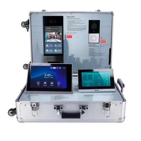 Kit demostración videoportero domótica Akuvox completo AK-DEMOKIT