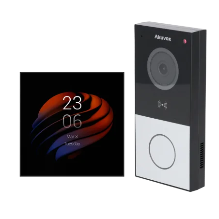 Kit domótica videoportero Android inteligente WiFi AK-KIT-E12PS51