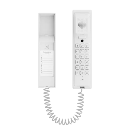 Telefonillo videoportero IP audio bidireccional PoE AK-S560-WHITE