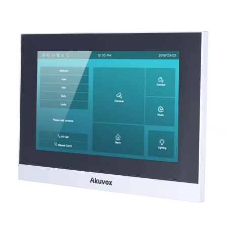 Monitor Linux Videoportero WiFi SIP Akuvox