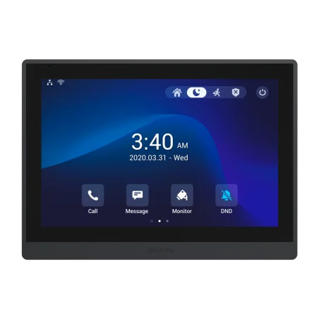 monitor videoportero android 10 pulgadas pantalla ips cloud poe audio bidireccional