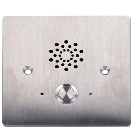 portero ip antivandalico ik10 audio bidireccional cloud poe compacto emergencia