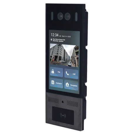 videoportero ip antivandalico ik10 camara 2mp cloud poe+ pantalla 8 control acceso