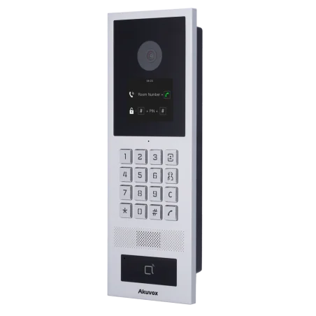 videoportero ip antivandalico ik08 camara 2mp cloud poe+ pantalla 2.8 control acceso