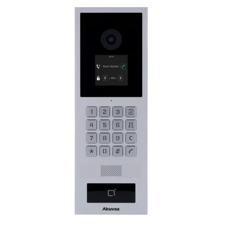 videoportero ip antivandalico ik08 camara 2mp cloud poe+ pantalla 2.8 control acceso