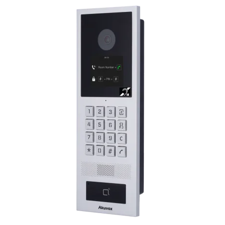 videoportero ip antivandalico ik08 camara 2mp cloud poe+ control acceso