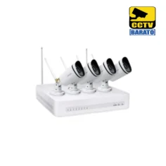 KIT FOSCAM FN7104W-B4-1T, WIFI, 4CH, INCLUYE 4 CÁMARAS IP...