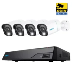 Kit de Videovigilancia Reolink  NVS8 Kit NVR PoE + 4...