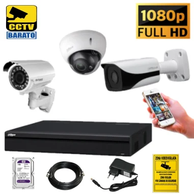 kit videovigilancia 2mpx configurable kit...