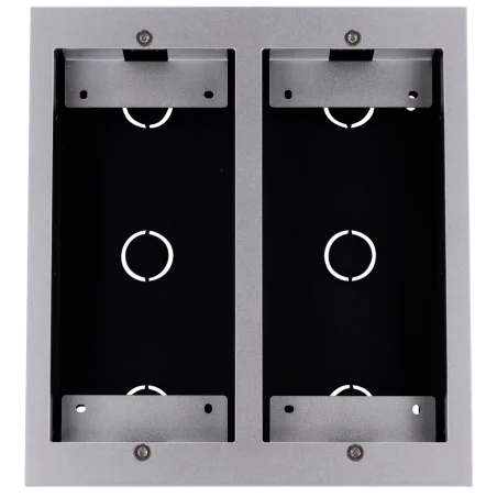 Panel frontal videoportero akuvox AK-R20B caja encastrada aluminio