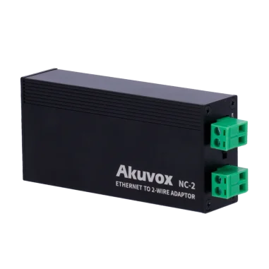 Conversor ip dos hilos akuvox NC-2 ethernet