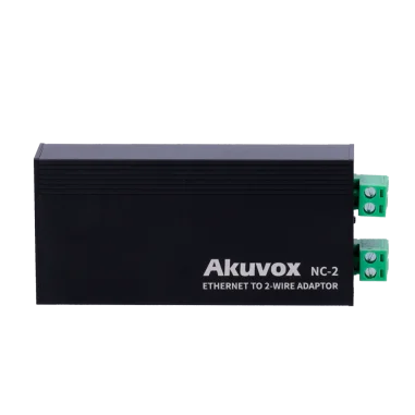 Conversor ip dos hilos akuvox NC-2 ethernet