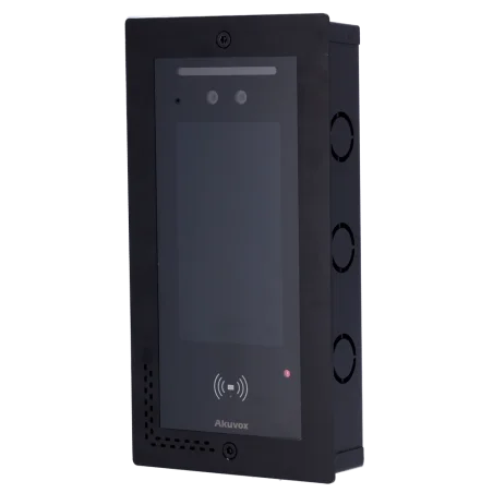 Panel frontal videoportero akuvox AK-E16C caja encastrada