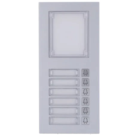 Modulo extension videoportero akuvox MD6 botonera exterior IP65