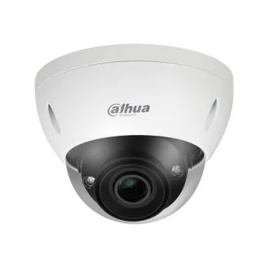 Domo IP de 8MP, motorizado 2,7~12mm, Smart IR 40m, IP67, IK10