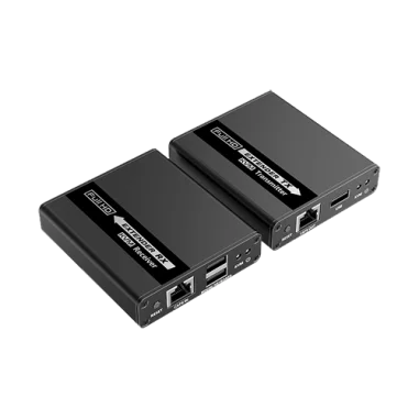 Extensor HDMI USB KVM 1080p Cat6 70m con audio DTS