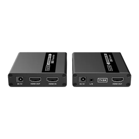 Extensor HDMI USB KVM 1080p Cat6 70m con audio DTS