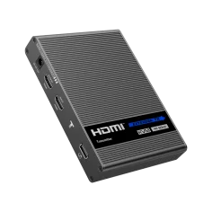 Extensor HDMI USB KVM 4K Cat6 70m con salida S/PDIF