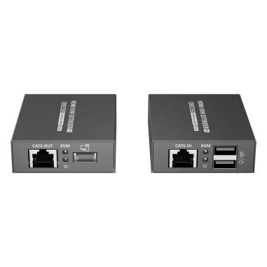 Extensor HDMI KVM 70m Cat7 4K30 control teclado...
