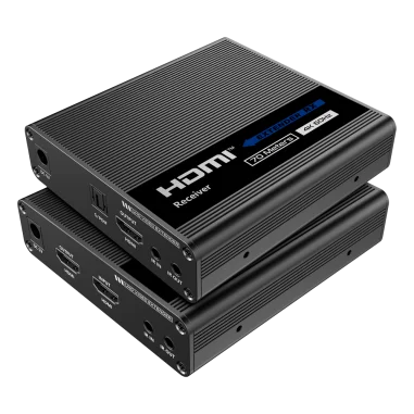 Extensor HDMI activo 4K Cat6 60m con IR