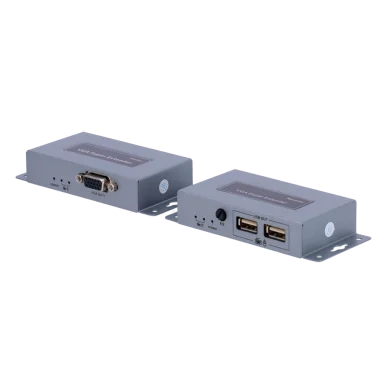 Extensor VGA USB por UTP 100m Cat5 KVM TCP/IP