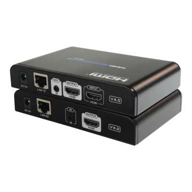 Extensor HDMI activo 1080p Cat6 120m HDbitT IR...