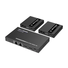 Splitter HDMI 1x2 4K30 extensor CAT6 hasta 70m con RS232