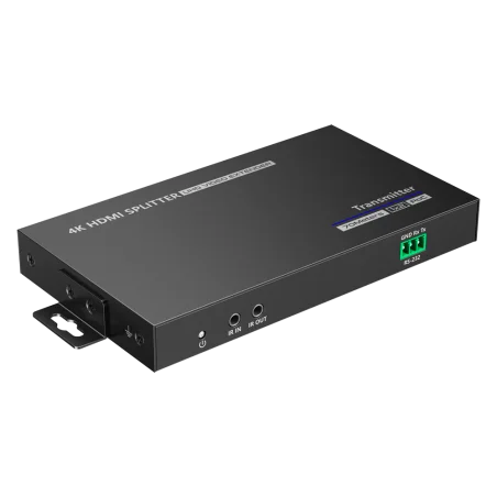 Splitter HDMI 1x2 4K30 extensor CAT6 hasta 70m con RS232