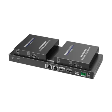 Splitter HDMI 1x2 4K60 extensor CAT6 hasta 70m...