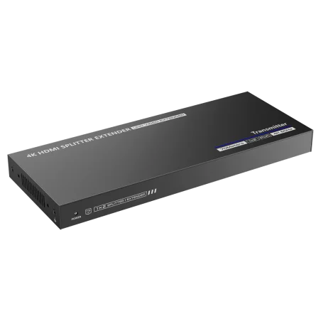 Splitter HDMI 1x2 4K60 extensor CAT6 hasta 70m con RS232