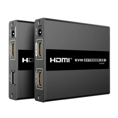 Extensor HDMI KVM 60m Cat6 1080p control...