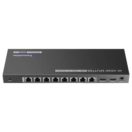 Splitter HDMI 1x8 4K extensor CAT6 hasta 70m con control RS232