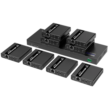 Splitter HDMI 1x8 4K extensor CAT6 hasta 70m...