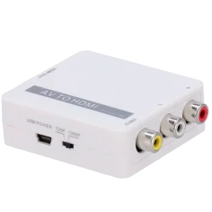 Convertidor AV a HDMI 1080p video compuesto RCA