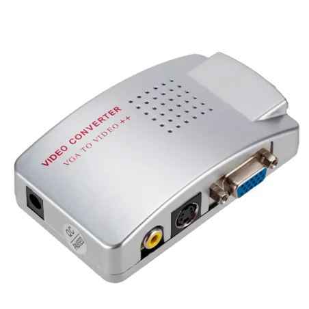 Adaptador video VGA a RCA S-Video conversor multiformato