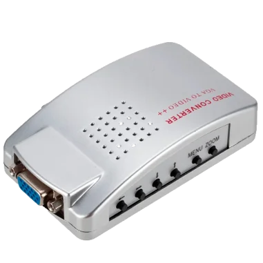 Adaptador video VGA a RCA S-Video conversor...