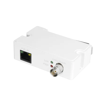 Extensor coaxial Ethernet IP LR1002-1EC ePoE de largo alcance
