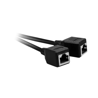 Splitter RJ45 doble puerto adaptador ethernet...