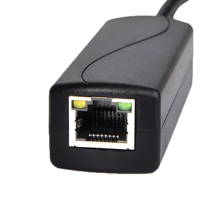 PoE splitter 12V cámaras IP Gigabit 30W RJ45 DC