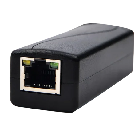 PoE splitter 12V cámaras IP Gigabit 30W RJ45 DC