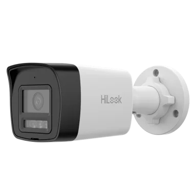 Cámara Bullet IP Hilook 4MP PoE con micrófono