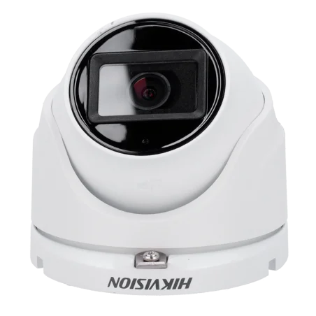 Cámara domo exterior 5MP Hikvision con micrófono integrado IP67