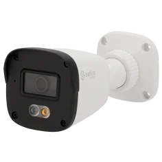 Camara bullet IP Safire 4MP exterior luz dual