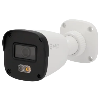 Camara bullet IP Safire 4MP exterior luz dual