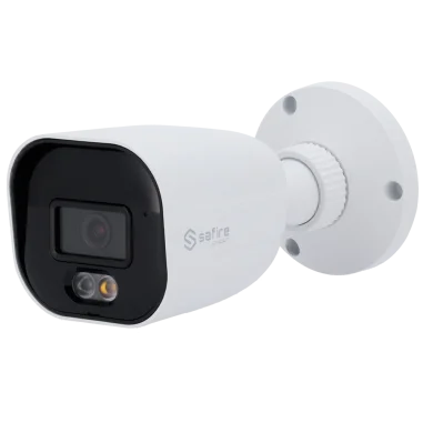 Camara bullet IP Safire 4MP IA luz dual exterior